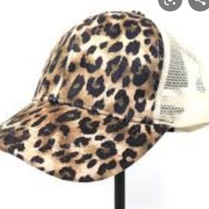 C.C leopard hat